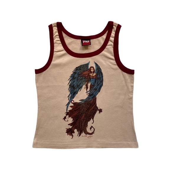 Vintage 2001 Amy Brown Fairy Graphic Tank Top 🧚‍♀️ - Picture 1 of 7